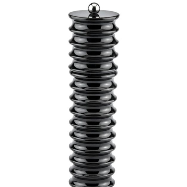 Black Twister Salt or Pepper Mill