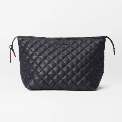 Black Large Zoey Cosmetic Bag