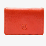 Business Card Case-Orange/Sky