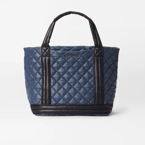 Small Empire Tote-Navy & Black