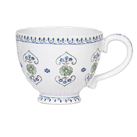 Villa Seville Breakfast Cup - Chambray