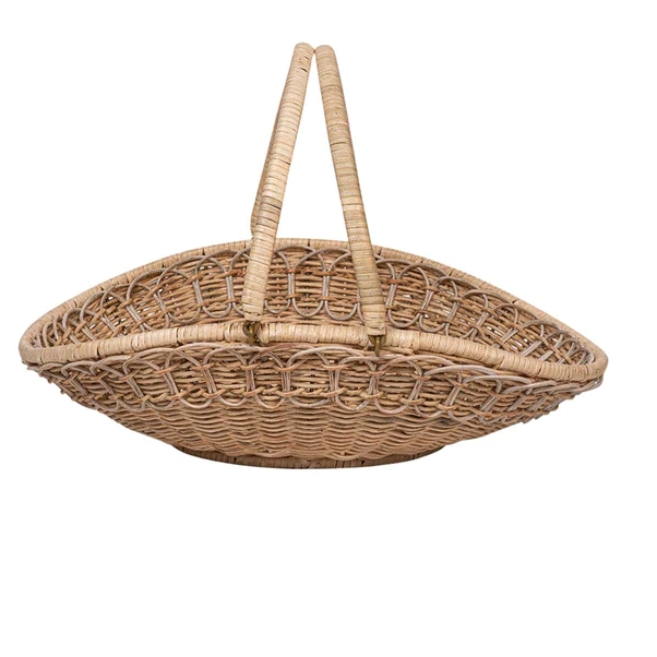 Provence Rattan Medium Gathering Basket