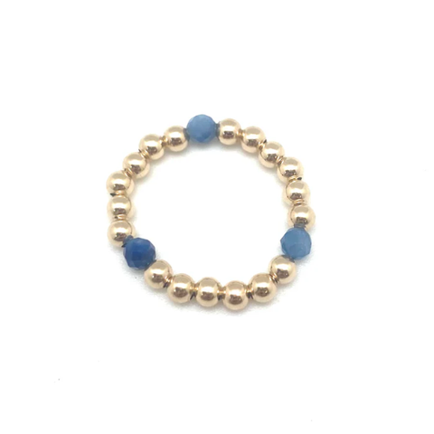 Pippi Ring - Gold/Kyanite