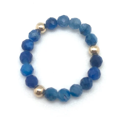 Pippi Ring -Kyanite/Gold