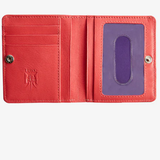 Snap Evening Wallet-Emerald & Geranium