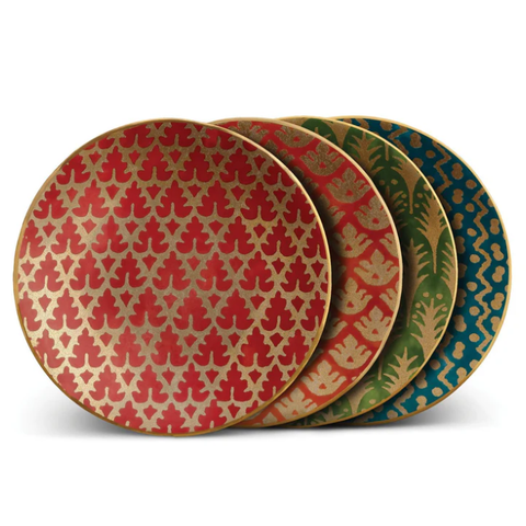 Fortuny Assorted Canape Plates (Set of 4)