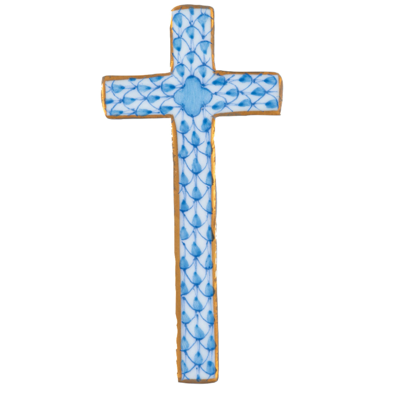 Miniature Cross  - Blue