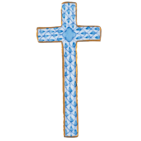 Miniature Cross  - Blue
