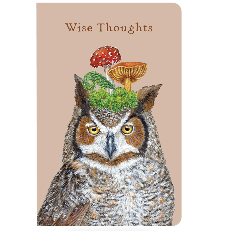 Wise Thoughts Owl Notebook