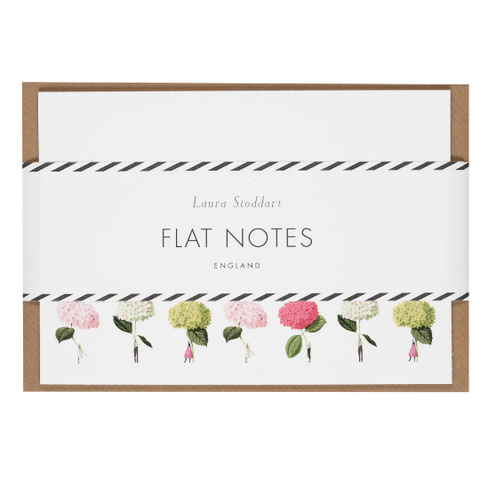 Hydrangea Flat Notes