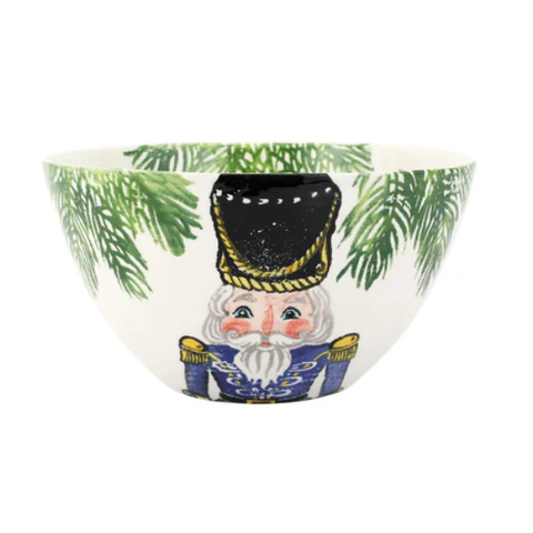 Nutcrackers Deep Serving Bowl