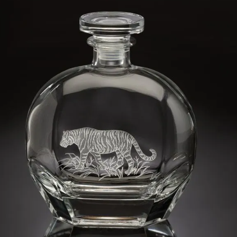 Tiger Decanter