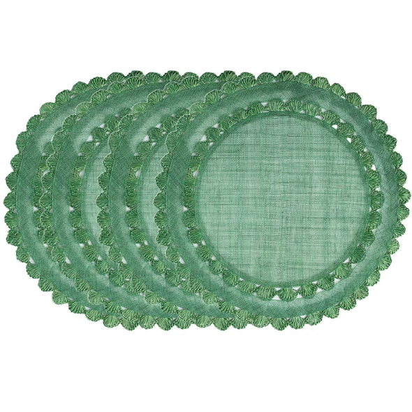 Isadora Placemat Set/4 - Evergreen