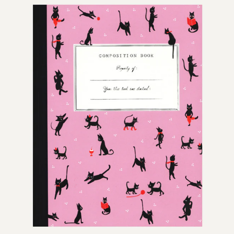 Cat Club Composition Book