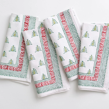 Christmas Tree Napkin | Set of 4