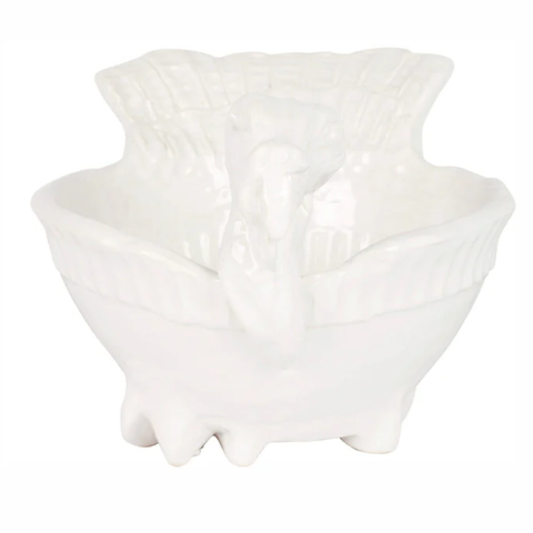 Pietra Tacchino Figural Deep Serving Bowl