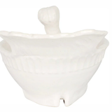 Pietra Tacchino Figural Deep Serving Bowl