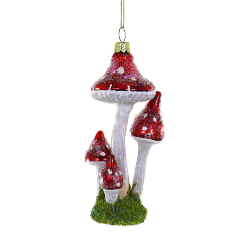 Mushroom Cluster Ornament