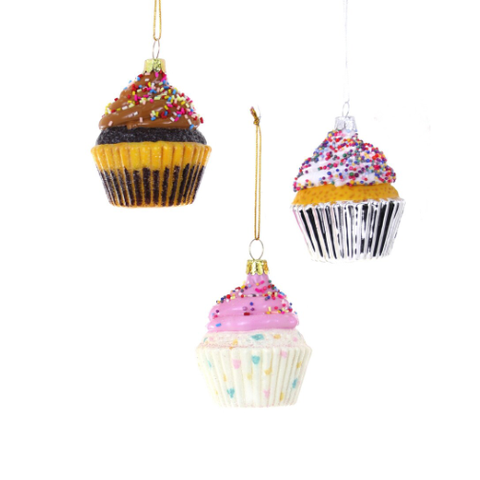 Bakery Cupcake Ornament-Assorted