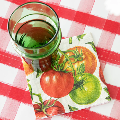 Tomato Cocktail Napkin