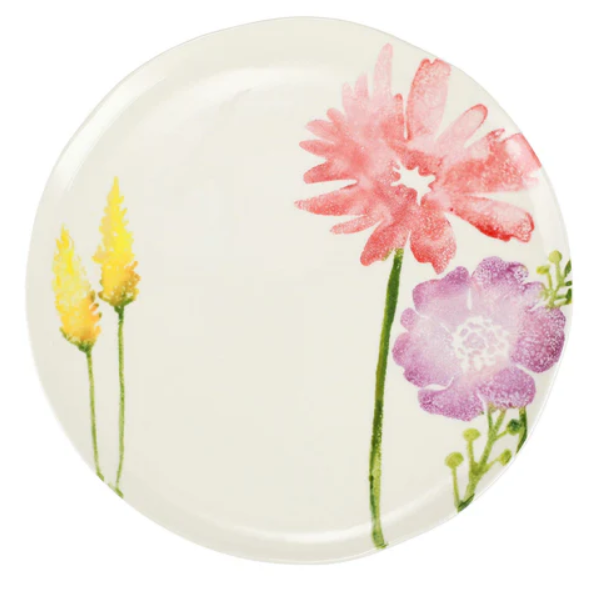 Fiori di Campo Daisy & Rose Dinner Plate