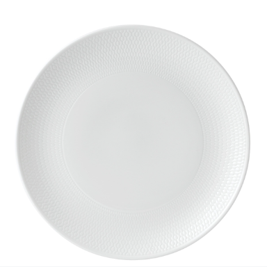 Gio Salad Plate-White