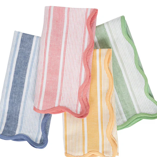 Cabana Stripe Napkin Assorted Set/4 - Multi