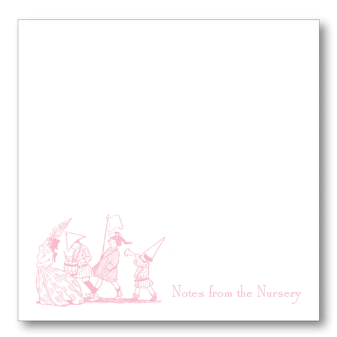 Marching Children Notepad-Pink