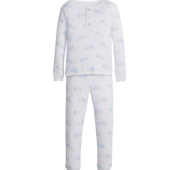 Printed Jammies - Blue Bunnies