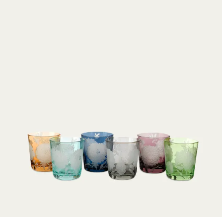 Peony 8.4 oz. Tumblers, Set of 6