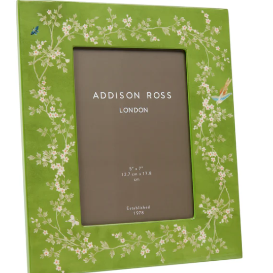 Green Chinoiserie Frame-5x7