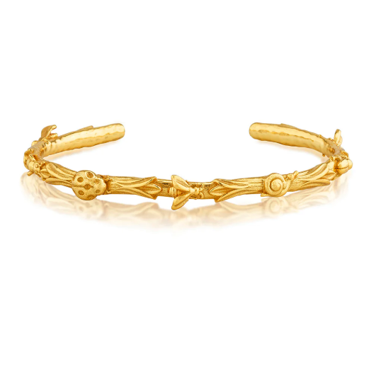 Meadow Companions Petite Cuff - Gold