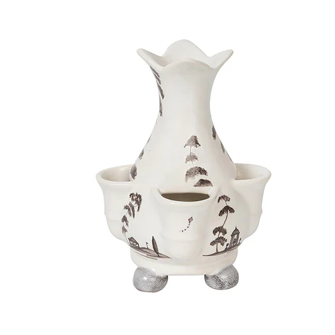 Country Estate 6" Tulipiere Vase - Flint Grey