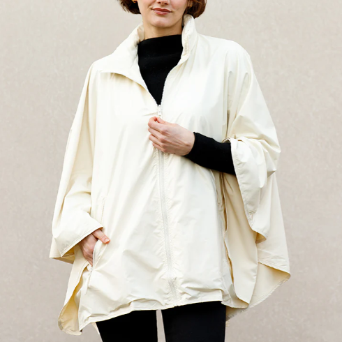 Ivory SPORTYRAP | Woman's Rain Jacket