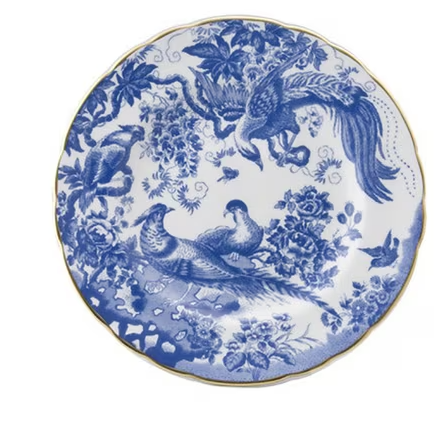 Blue Aves Dinner Plate