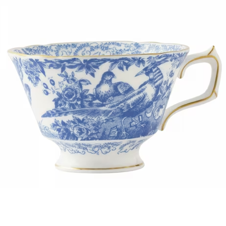 Blue Aves Tea Cup