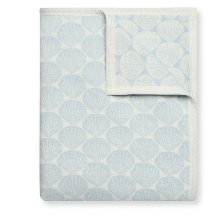 Seashells Sky Blanket