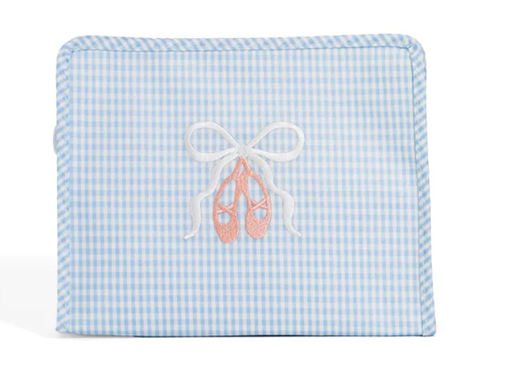 Roadie Large Zip Pouch-Ballet Mist