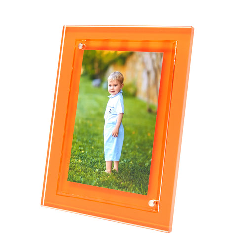 Color Acrylic Frame - Orange