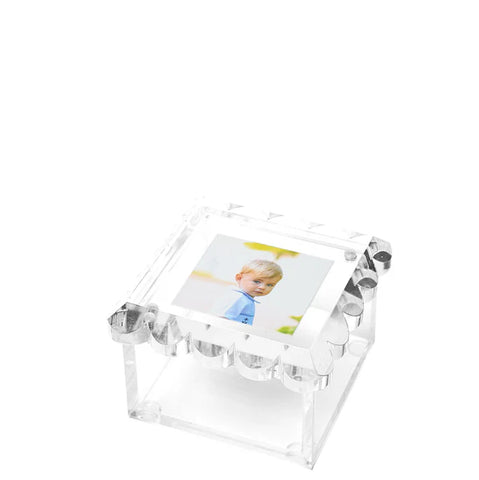 Square Scallop Photo Box