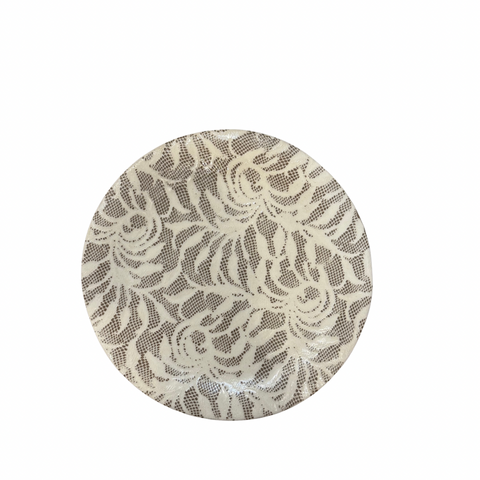 Mocha Laurel Dessert Plate