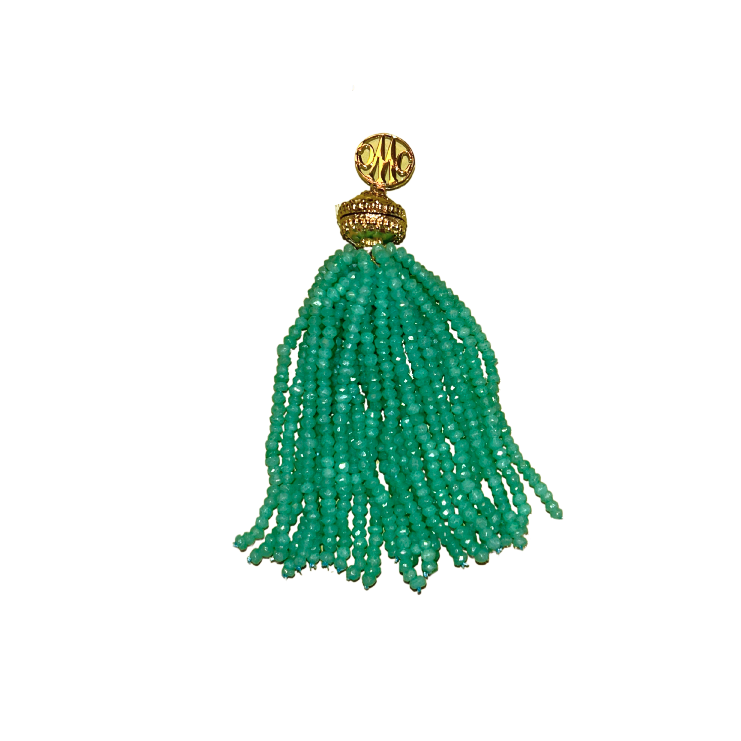 Dyed Green Chalcedony Centerpiece