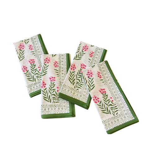 Phlox Pink Napkins Set of 4