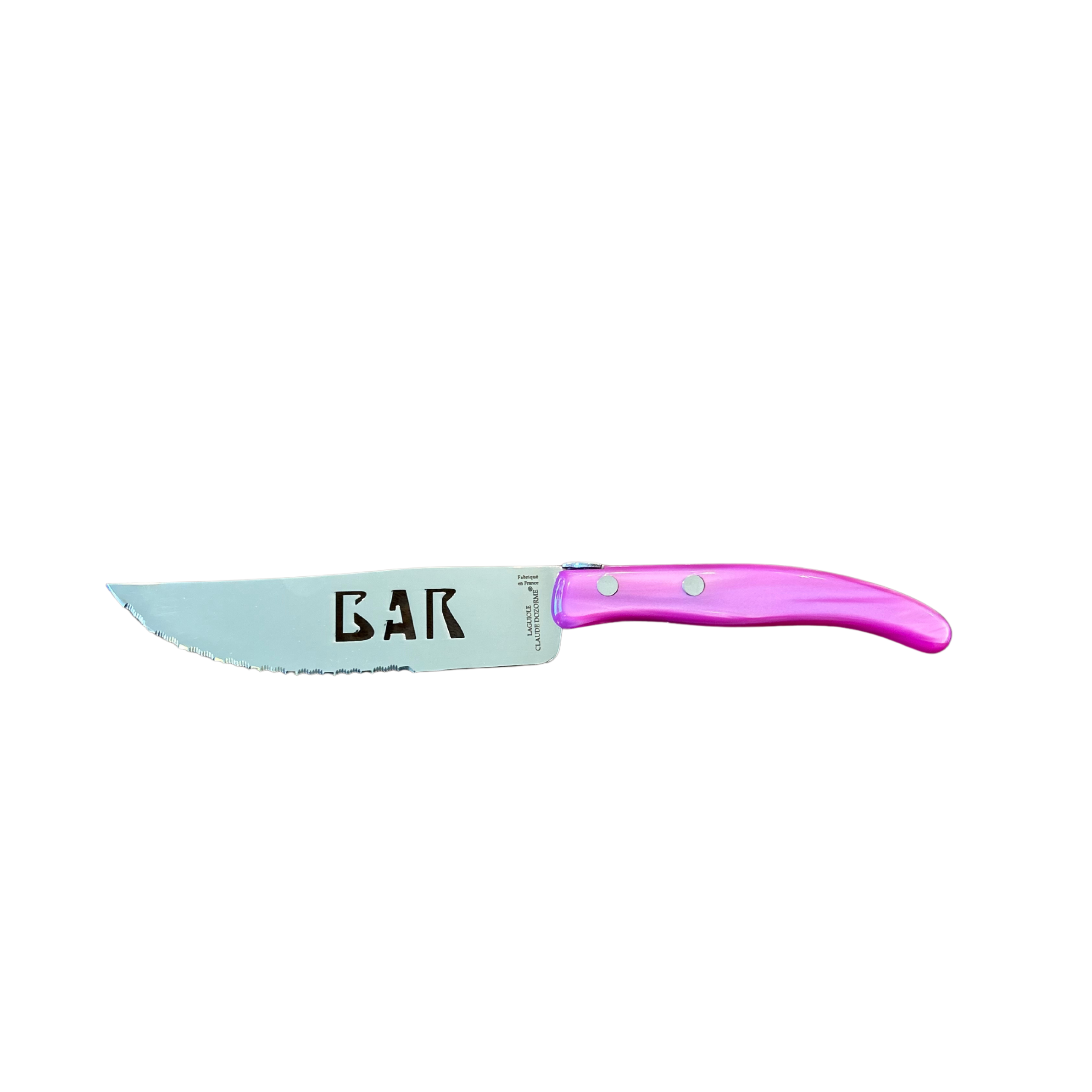 Bar Knife- Pink Handle