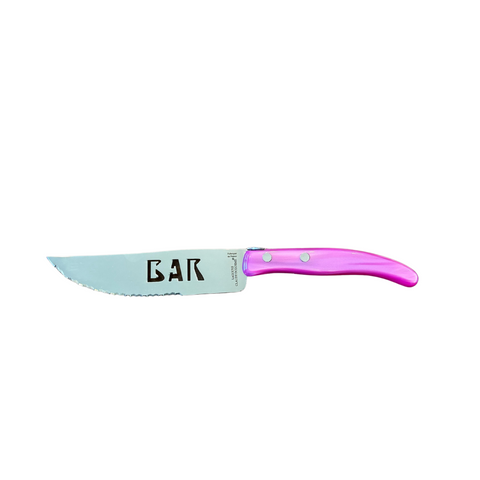 Bar Knife- Pink Handle