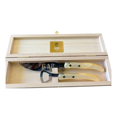 Two Pc. Bar Set, Natural