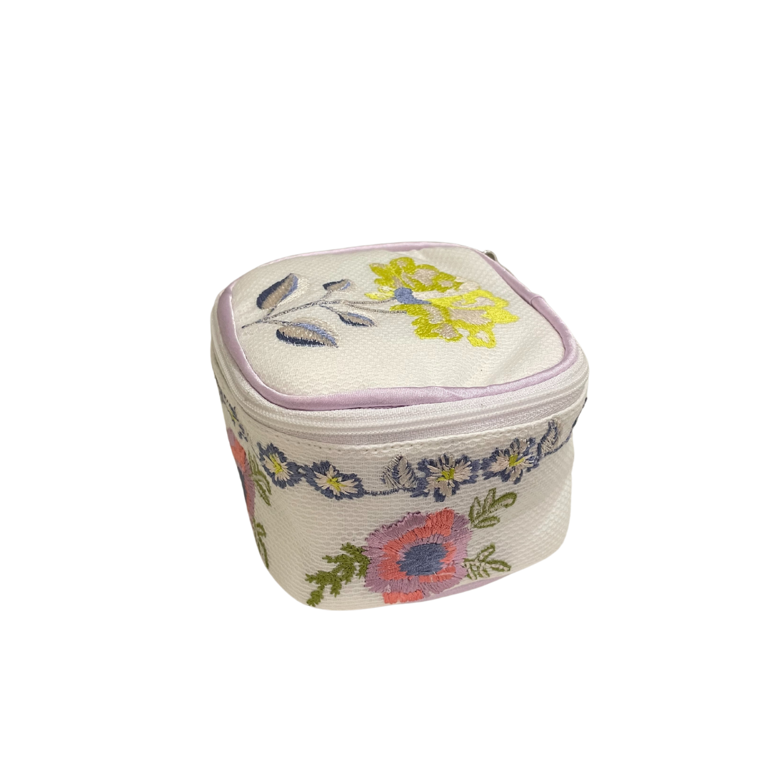 Embroidered Jewelry Box