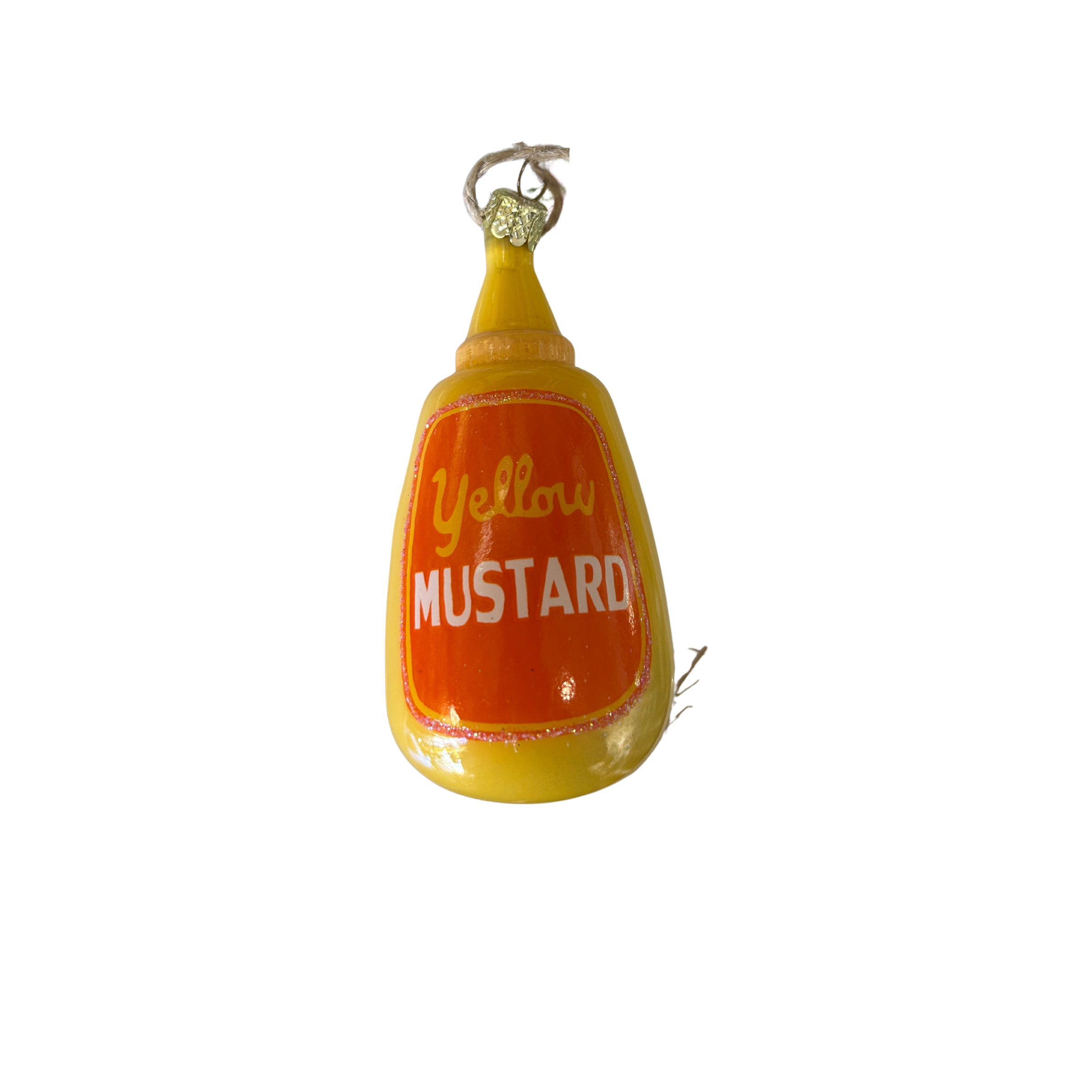 Yellow Mustard Ornament