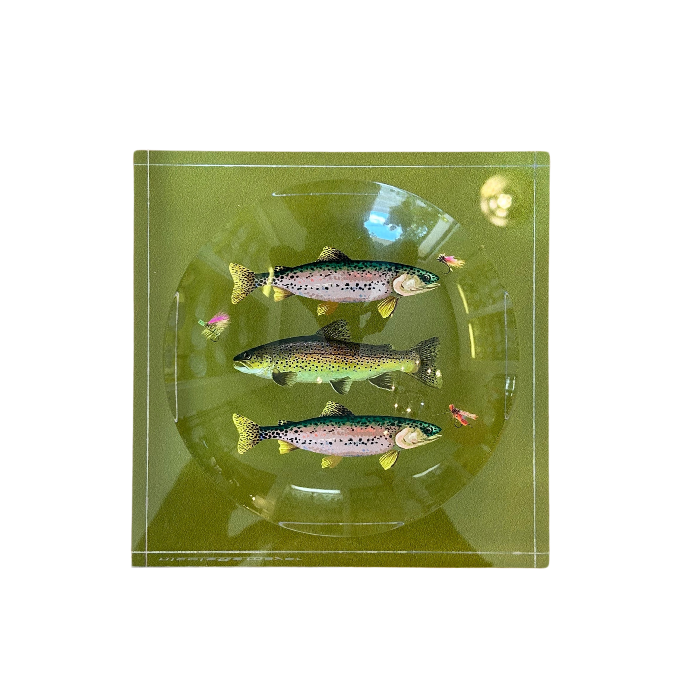 Trout Acrylic Candy Dish