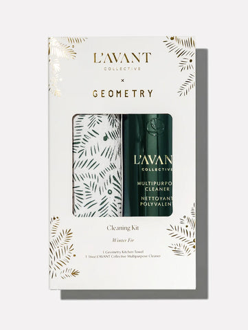 L'AVANT x Geometry Cleaning Kit - Winter Fir